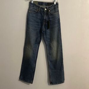 All Saints Ava Highrise Straight leg distressed jeans, size 24